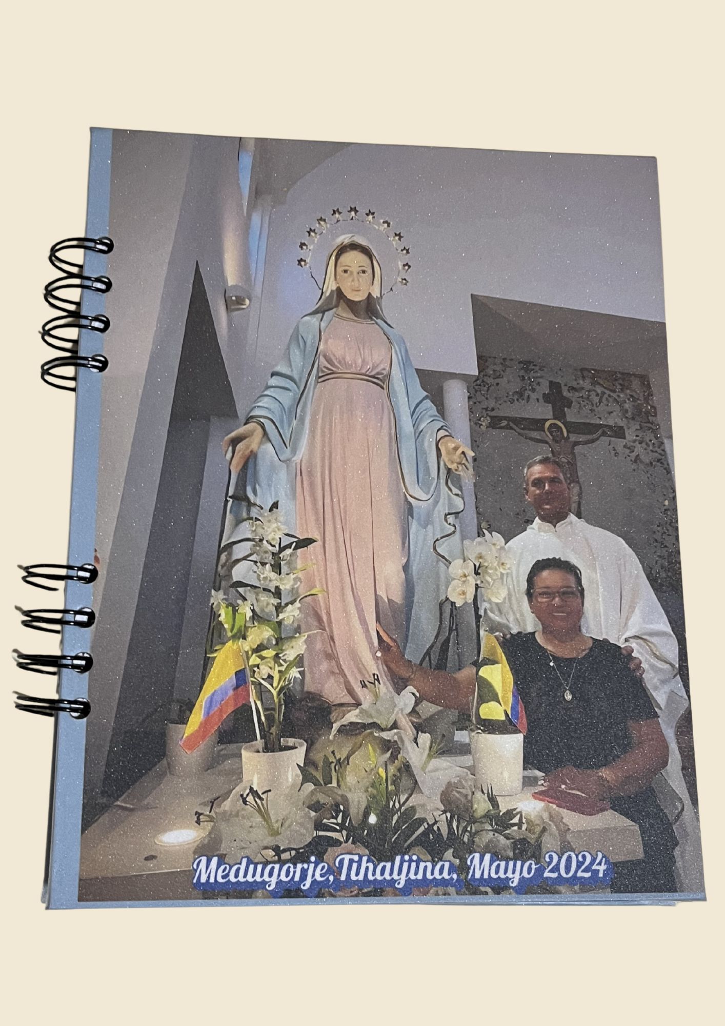 AGENDA PERSONALIZADA FOTOGRAFIA ESCARCHADA
