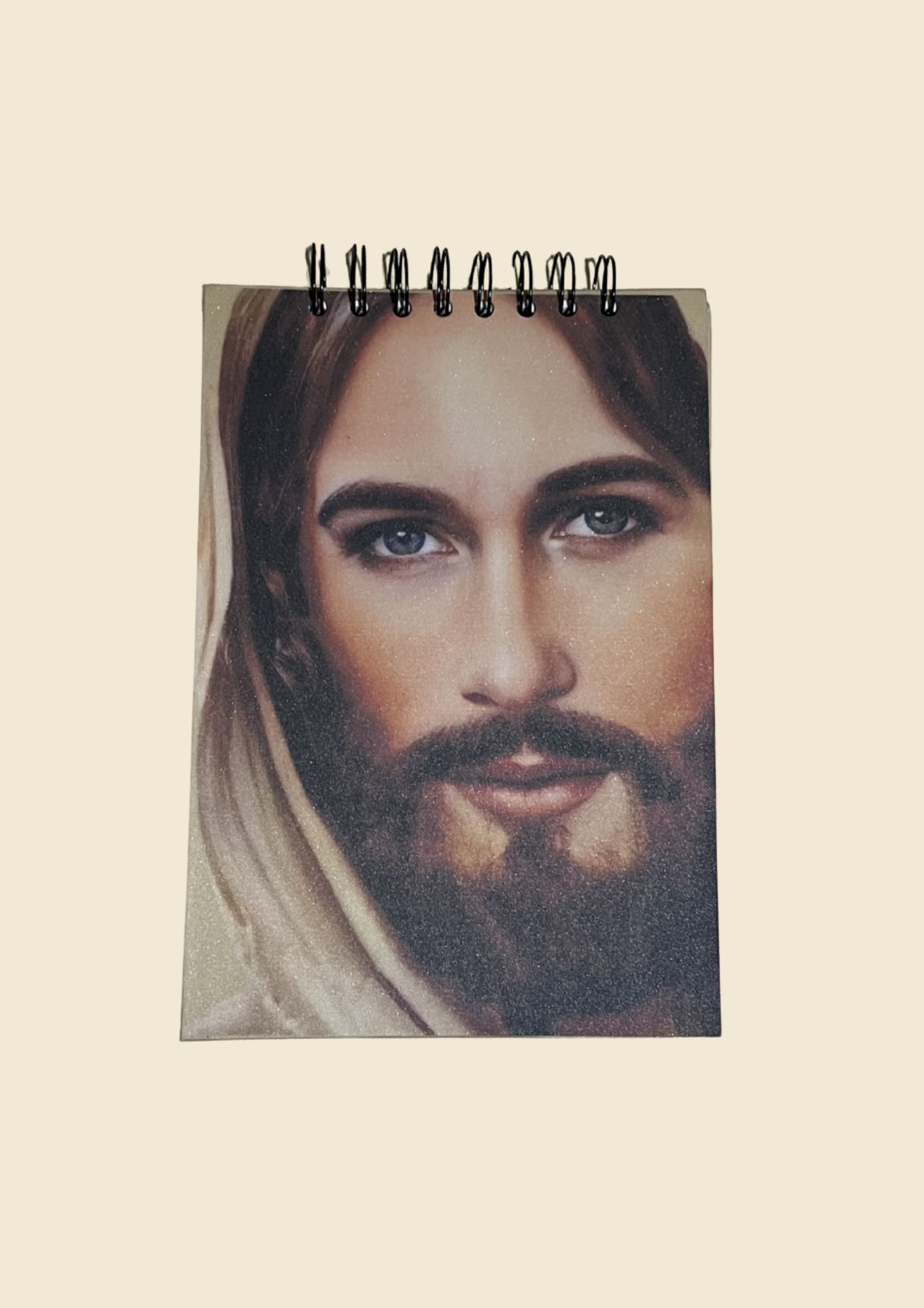 NOTAS PERSONALIZADA VERTICAL MIRAME ESCARCHADA